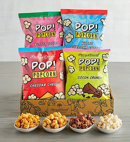 Harry & David Pop!™ Popcorn - Sweet and Savory Assortment 
